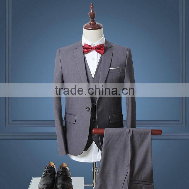 Hot Selling Classic fFt Slim Fit New Fashion 3 Pieces Formal Man Suit