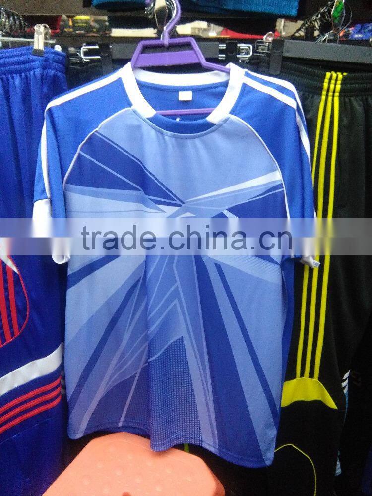 2016 Juqian custom wholesale soccer uniforms or adult