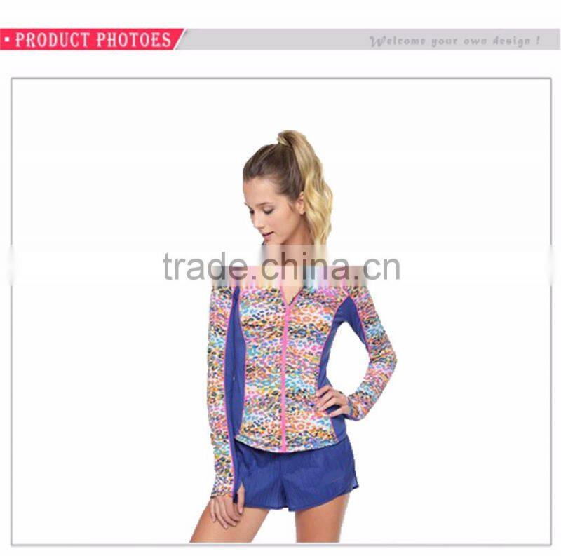 Custom Hot Sale Fashion Cheap Light Jackets For women Gym Jacket