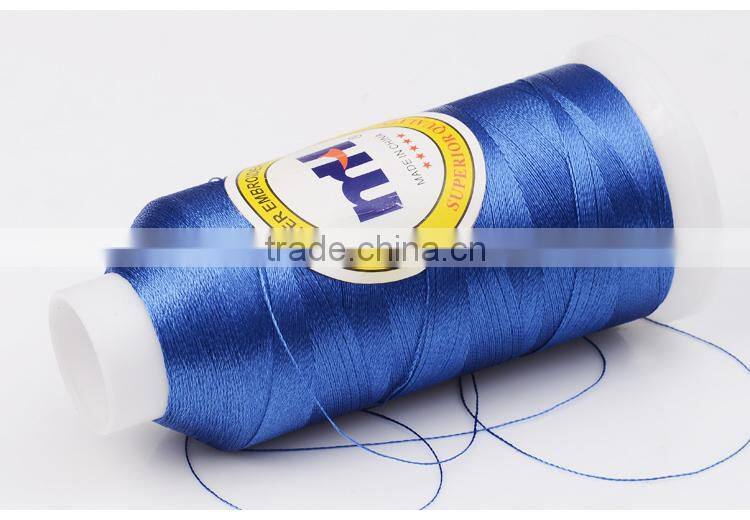 100% Polyester filament embroidery thread for Machine