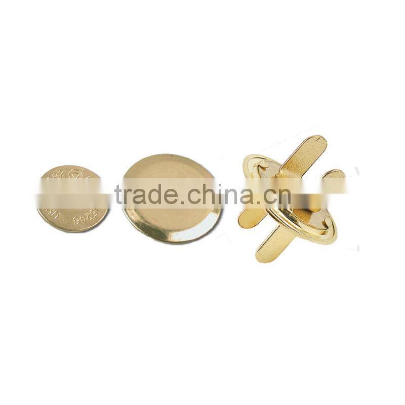 brass magnetic button