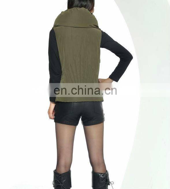 Good sell and simple elegant design ladies down vest