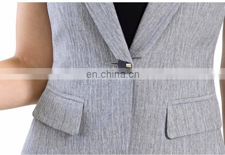 2017 Newly Slim Business Skirt Suits Office Lady Workwear with Short Sleeved