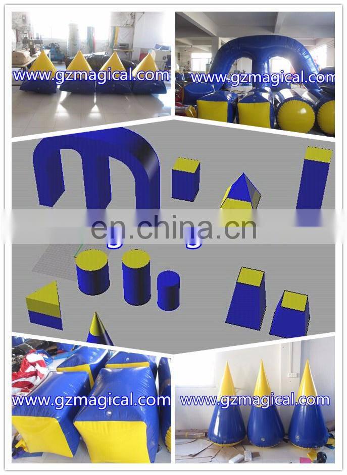 Inflatable paintball inflatable paintball bunker inflatable paintball field