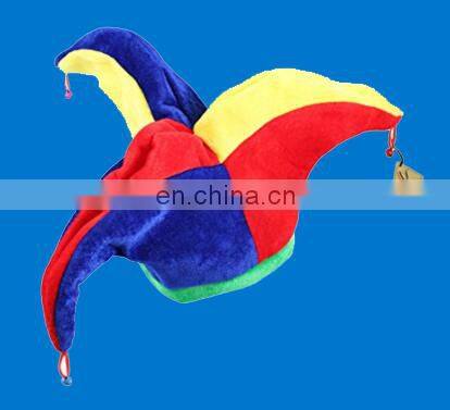 2017 newest Jester Clown Mardi Gras Party Costume Hat