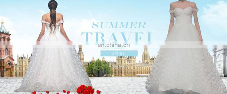 Complicated Handcraft Luxury Beaded Long Train Mermaid Corset Wedding Dress For 2016