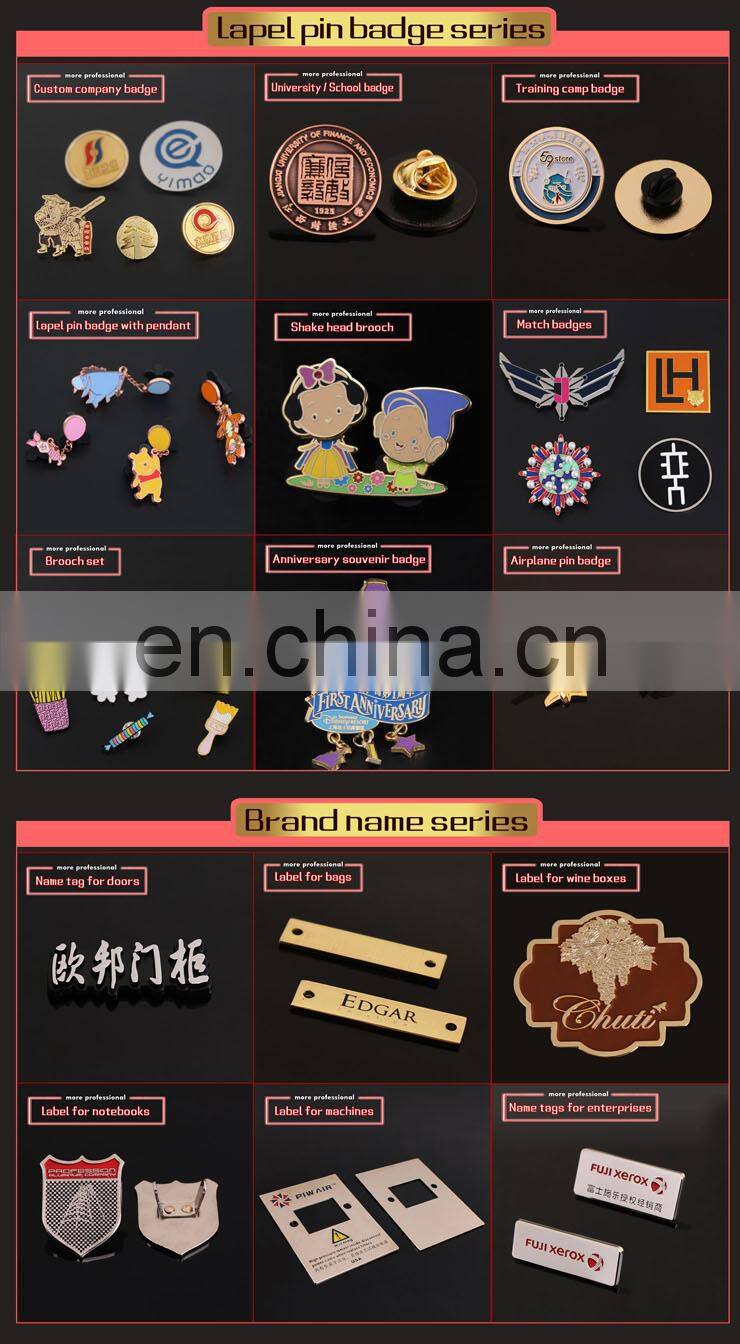 Oval custom badge holder