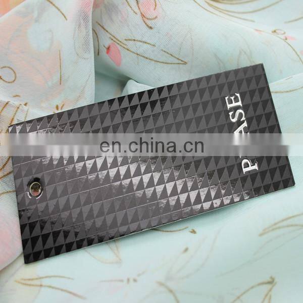 custom die cut hang tags/shirt hang tag