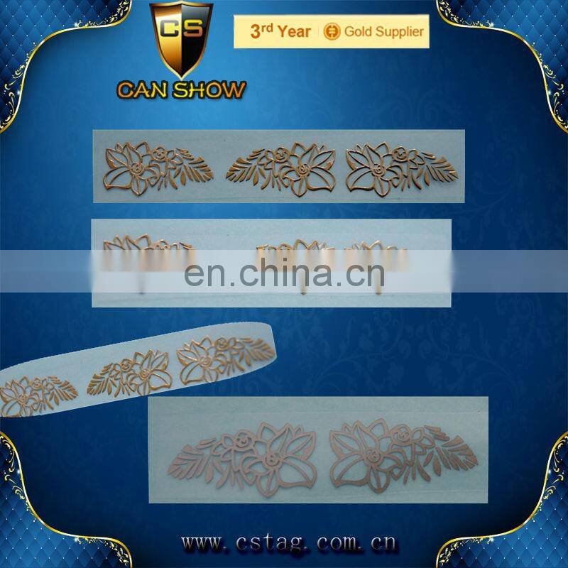 Fashion sunglasses decorative metal stickers