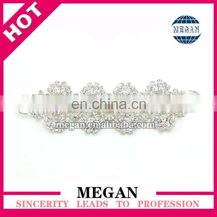 Beautiful Crystal Swag Rhinestone Connectors for Bikini/headband