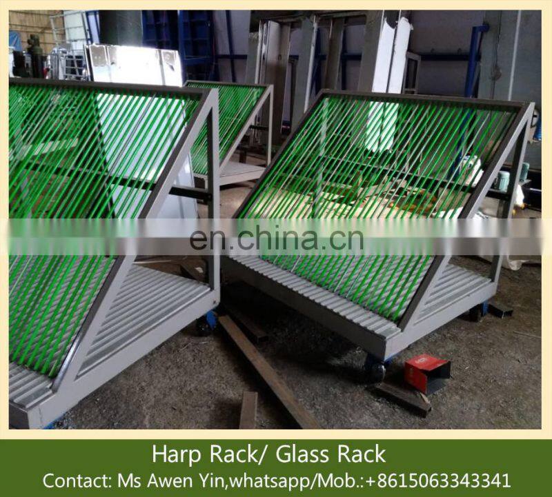 JNLC02 Harp Rack-A-glass frame for insulating glass