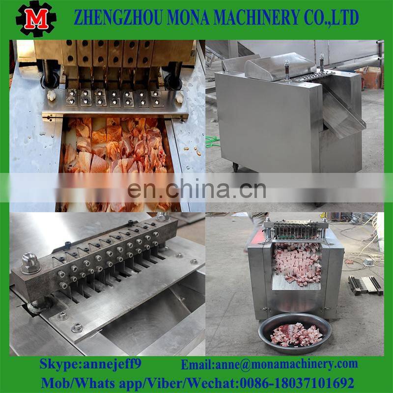 Poultry meet chopping & dicing machine