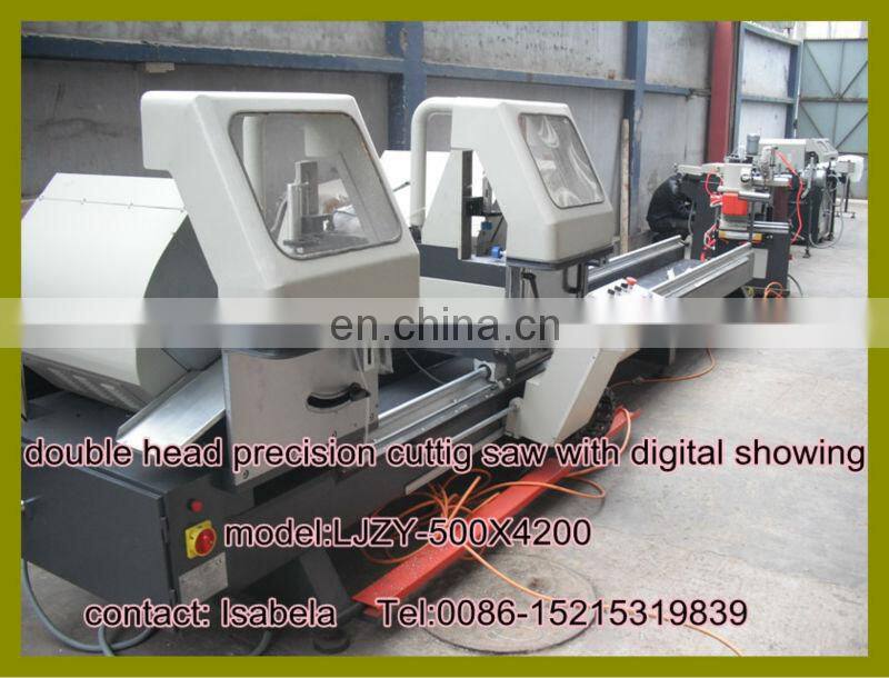 Double Miter Saw for Aluminum and UPVC Profile-UPVC Door Window Profile Cutting Saw
