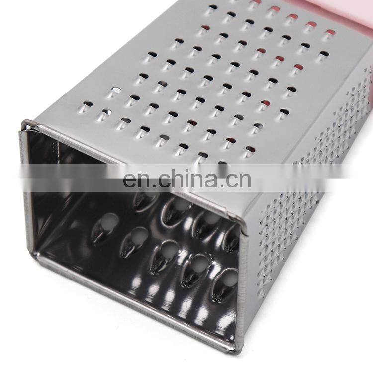 Professional 4 Sides Design Stainless Steel Handheld Mini Cheese Grater