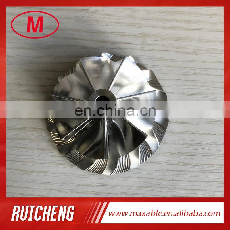 TD05H reverse 7+7 blades 49.33/65.00mm Turbo milling/aluminum 2618/billet compressor wheel