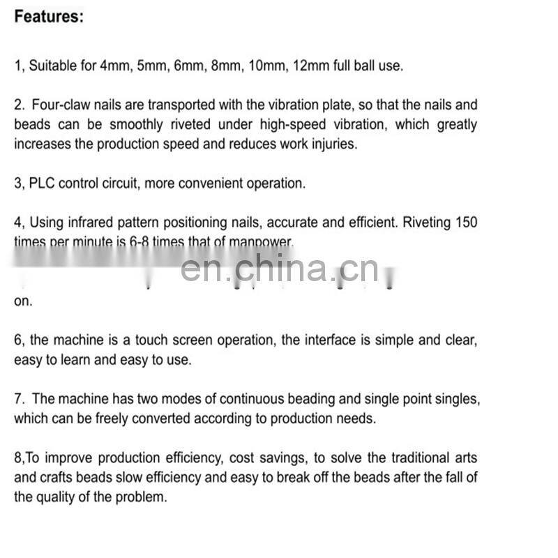 automatic pearl setting machine