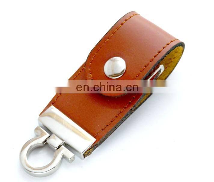 Leather USB Flash Drive , USB pendrives factory wholesale dropshipping