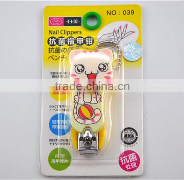 Little cat China cosmetic factory cute nail cutter set nail clipper kits