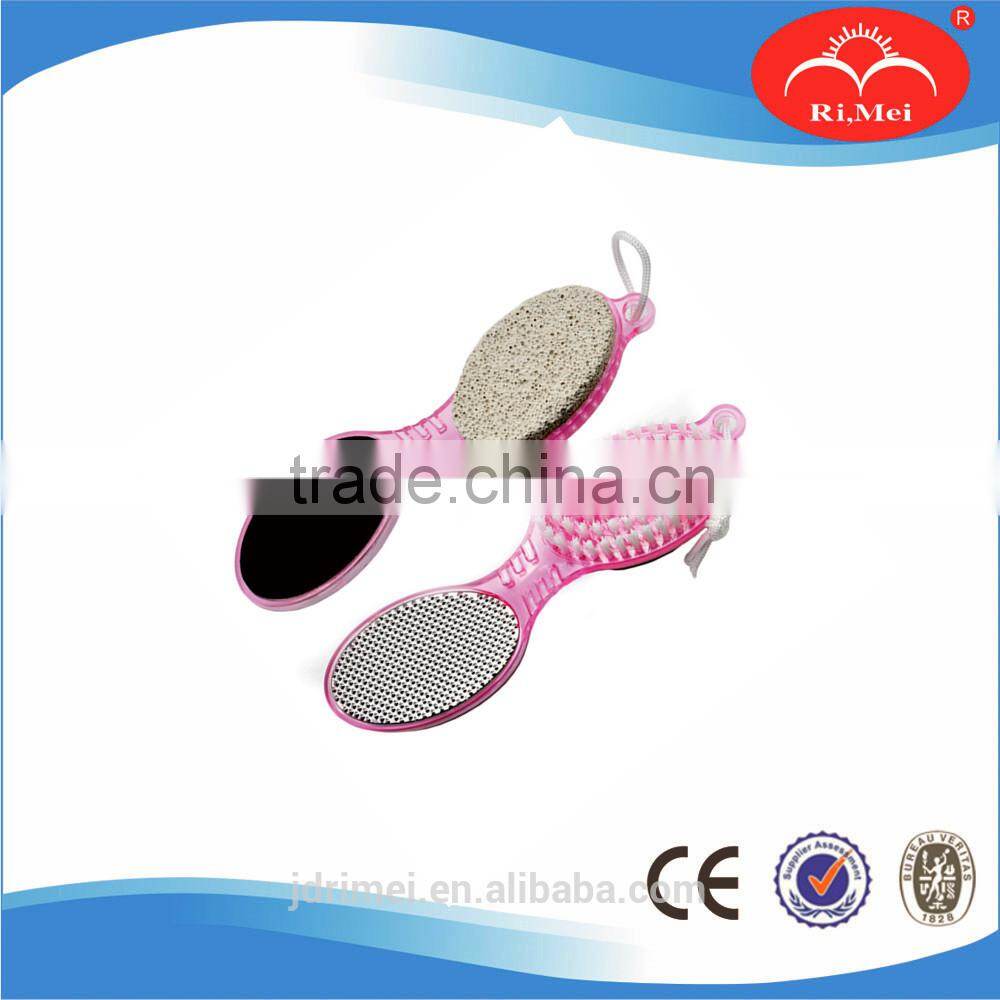 4 in 1 plastic pedicure foot file for foot care,beauty implements