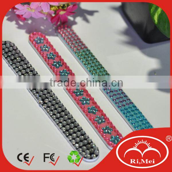 manicure&pedicure sets/cheap big foot file for giftware/diamond-studded