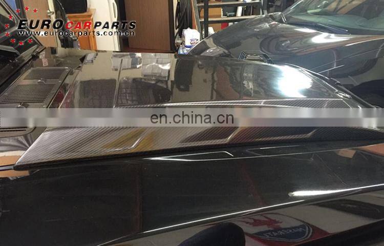 W463 hood scoop fit for G-CLASS W463 G500 G550 G55 G63 G65 to B-style W463 carbon fiber hood scoop