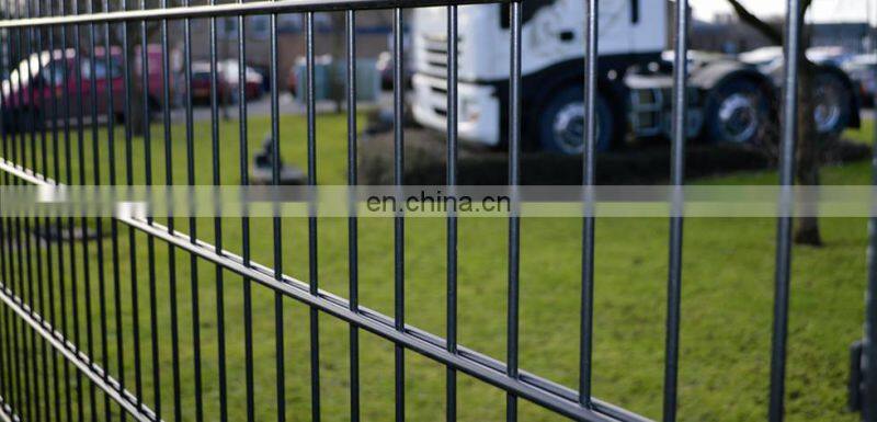 Hot sale powder coated twin Doppelstabmattenzaun / Double Wire Mesh Fence
