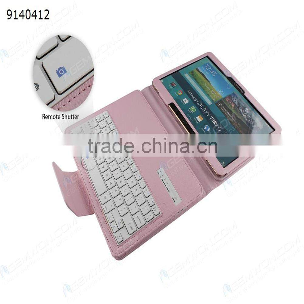 bluetooth keyboard for Samsung GALAXY TabS 10.5" T800,pink