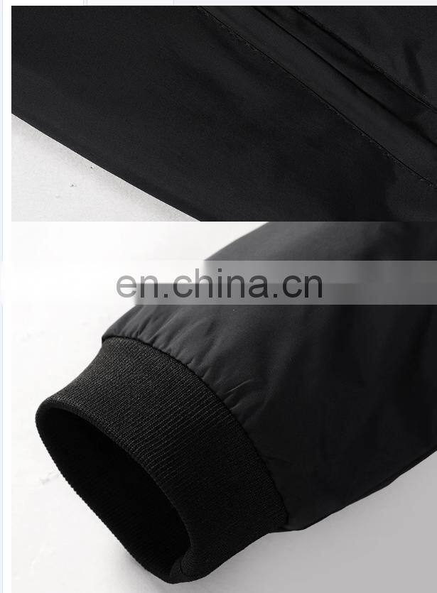 Men's casual jacket outdoor sportswear windbreaker bomber jacket