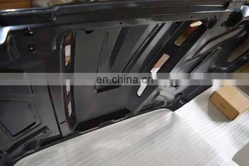 Lantsun J076 ave ngers hood Auto parts Truck master hood for jeep for wrangler JK black engine cover
