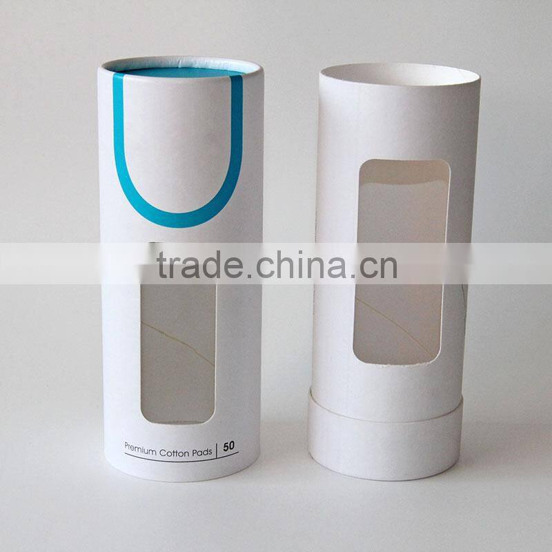 Brown Craft Paper Box with Clear Plastic Cover