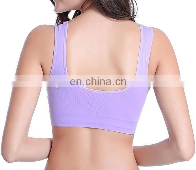 Wholesale Breathable Fitness Women Sports Yoga Bra Fitness Workout Sports Running Women BRA