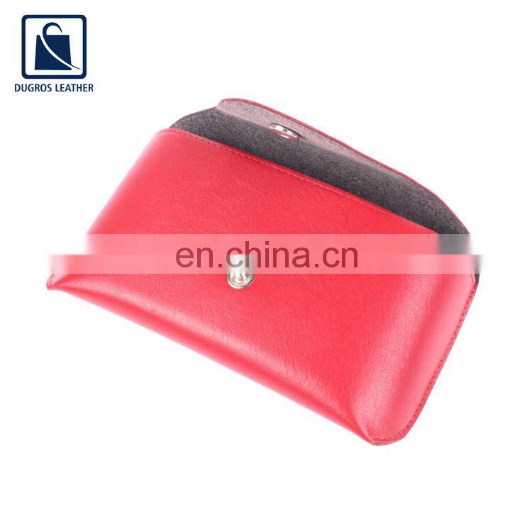 Exclusive Range of Unique Design Wholesale Supply Snap Closure Type Nickle Fitting Unisex Genuine Leather Sunglasses Case
