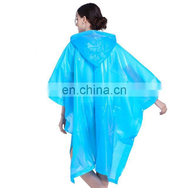 Eco-friendly PEVA Raincoat Wholesale