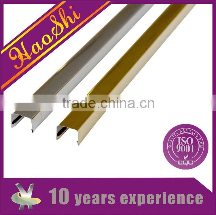 Stainless Steel Profiles Inside Corner Tile Trim