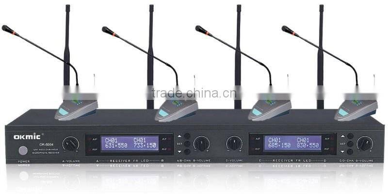 UHF Wireless Conference Microphone OK-8004/OK-832