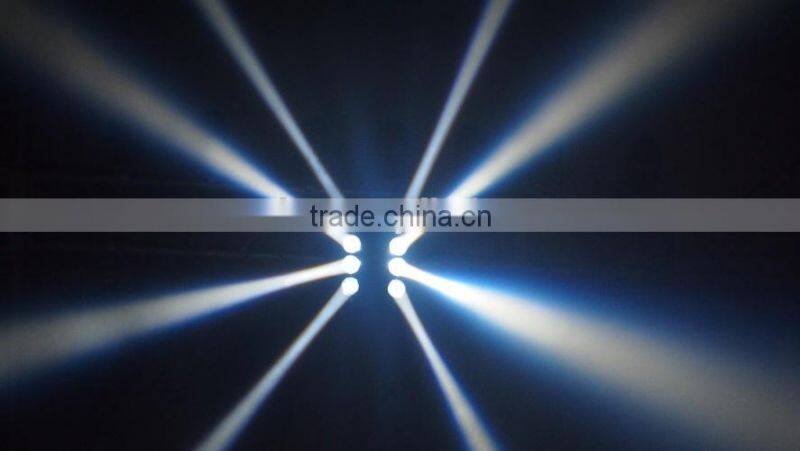 2016 Hot sell 8*10W RGBW Rolling LED Spider Sharp Beam Light
