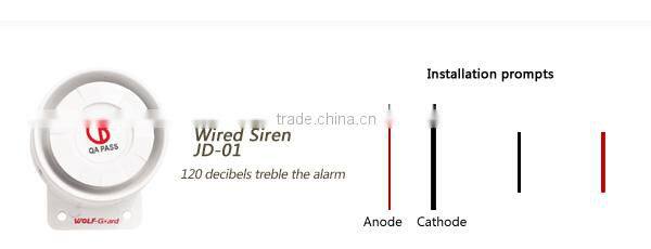 2013 GSM home alarm security with touch keypad YL-007M2E sistemas de alarma de seguridad