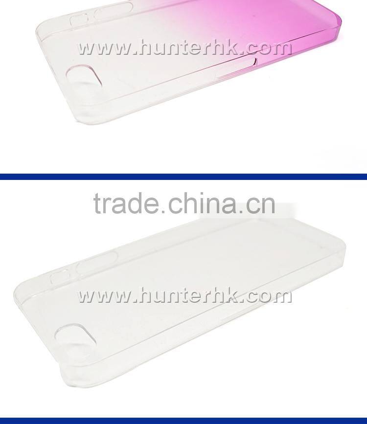 New Design Plastic Gradient PP Case For iphone5s