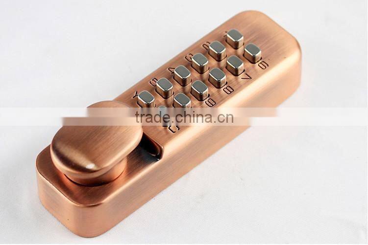 OSPON Mechanical Keyless Lock Exterior Door Hardware Antique Copper OS2200B-Antique copper