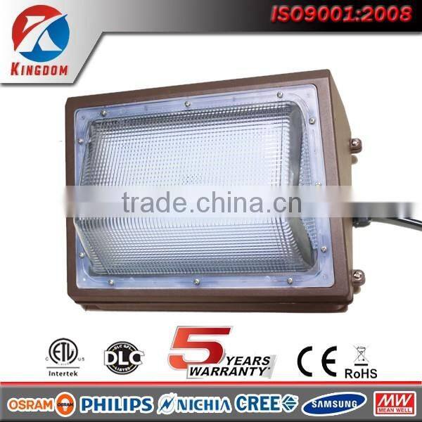 IP65 DLC ETL CE RoHS daylight 150w 120w 80w 60w commercial led wall pack