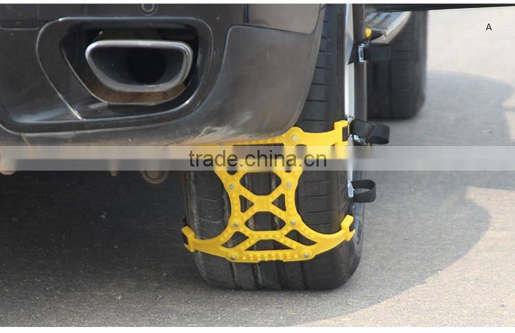 2015 new TPU emergency snow tyre chain