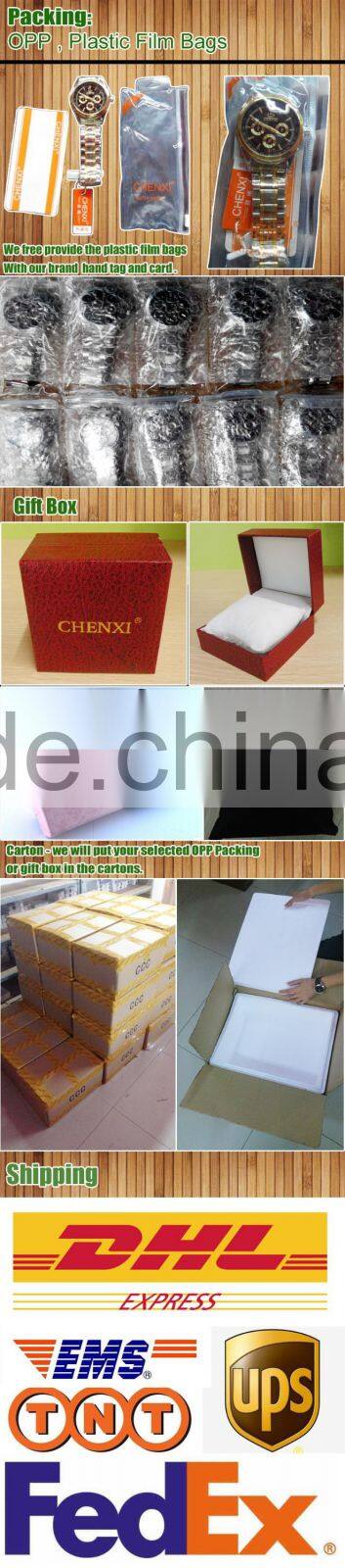 TOP-END Quality Fashion Stainless Steel Quartz Date Wrist Watch Men