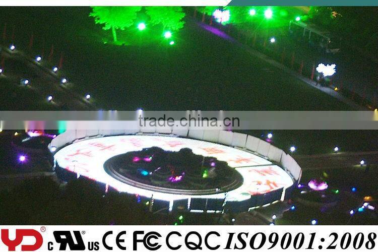 YD IP68 V-0 CE UL SASO FCC RGB High Quality Led Illuminating Underground Display Lighting
