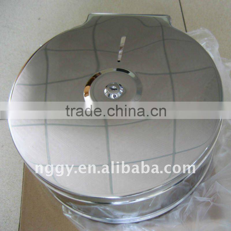 SS Polished jumbo roll paper box D-118E