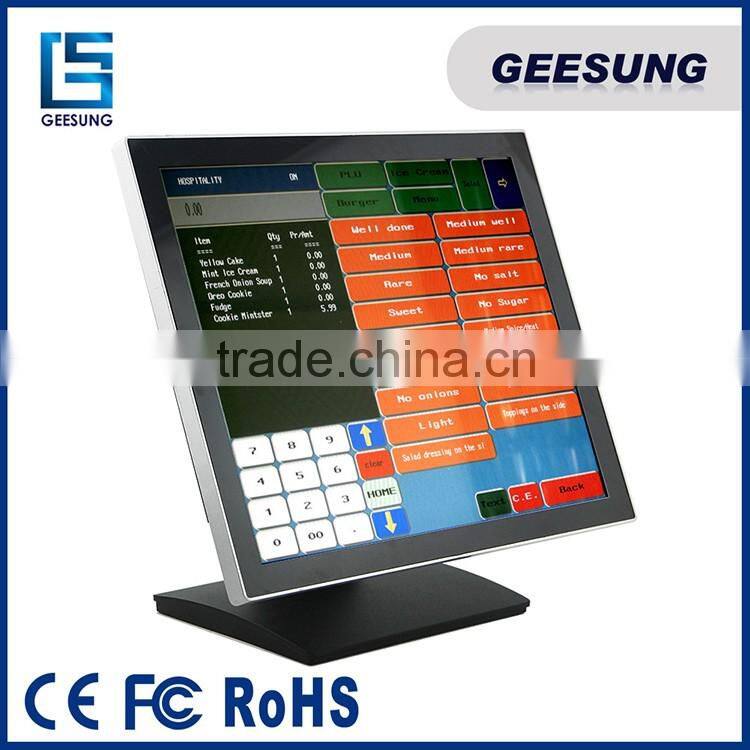 Capacitive touch screen monitor touch pos system factory