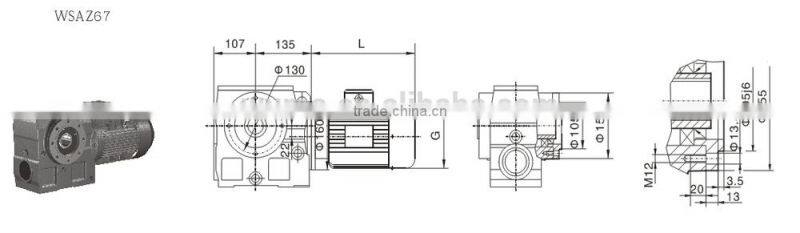 high efficiency automatic transmission gearbox