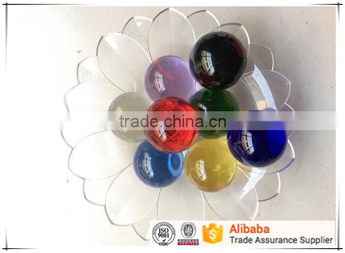 ISO Hardness 28-60 Various colour Glass steel ball