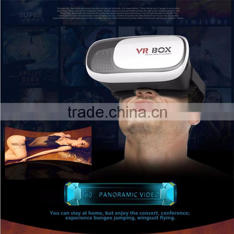 High quality VR BOX 2 Virtual Reality vr 3d glasses with bluetooth