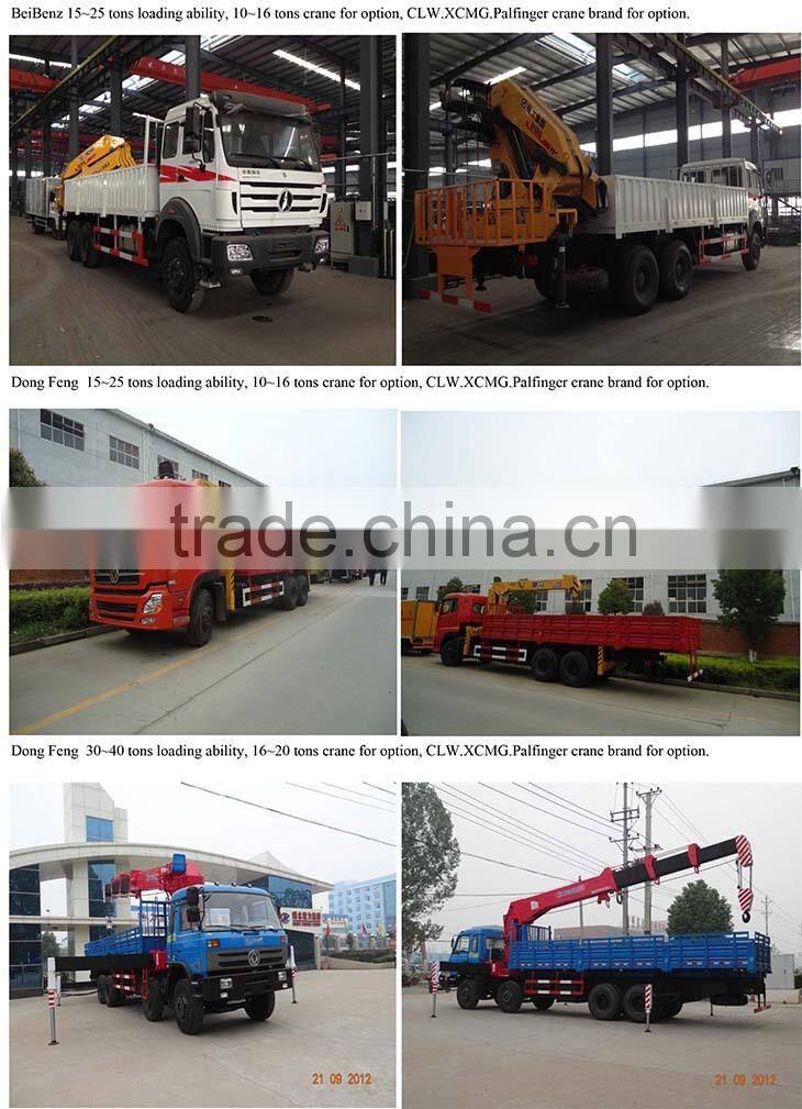 50 t truck mounted crane, 100 T crane truck, 160 T truck with crane