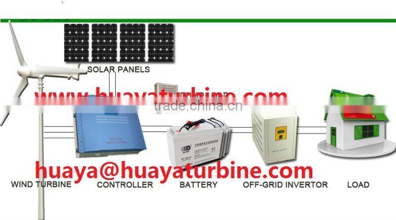 Horizontal wind turbine 3kw 48v off grid system, wind energy generator 3kw wind power